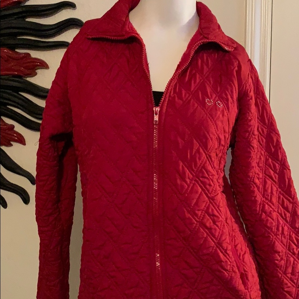 Quilted zip jacket - Picture 1 of 8